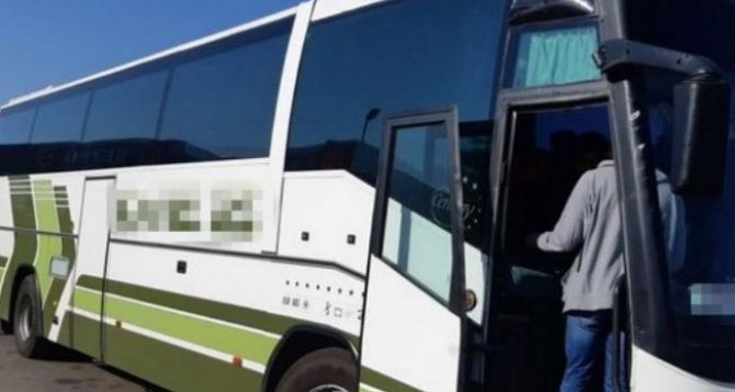 СБУ арестовали пассажирский автобус, который ходил в Луганск через РФ