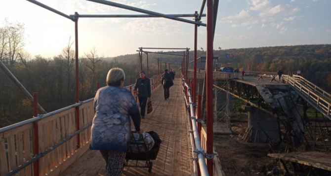 В ОБСЕ дали оценку временному мосту у Станицы Луганской