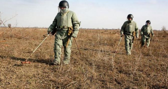 На Донбассе за неделю обезвредили почти 700 взрывоопасных предметов
