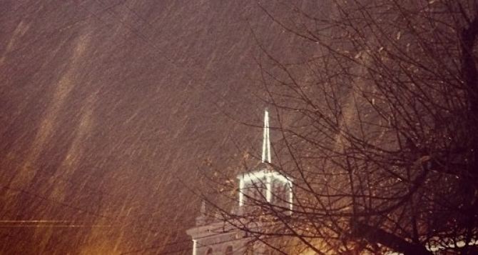 Снег выпадет на Луганщине уже в середине следующей недели