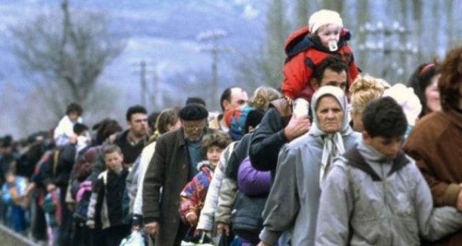 В Украине самое большое количество внутренних переселенцев