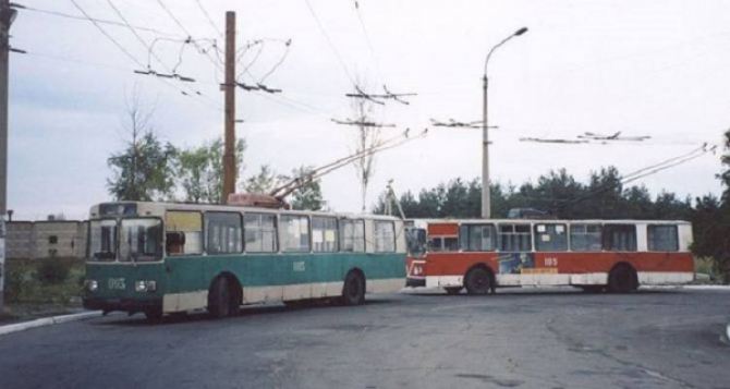 В Северодонецке остановились троллейбусы
