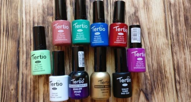 Гель-лаки марки Tertio от интернет-магазина FRENCH