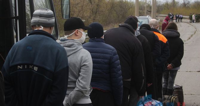 Вернувшиеся в Луганск, в результате обмена удерживаемых лиц, прошли тест на коронавирус