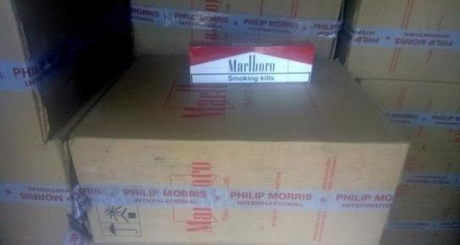 В Луганске перехватили партию контрабандных сигарет на сумму 1,5 млн. рублей. ФОТО