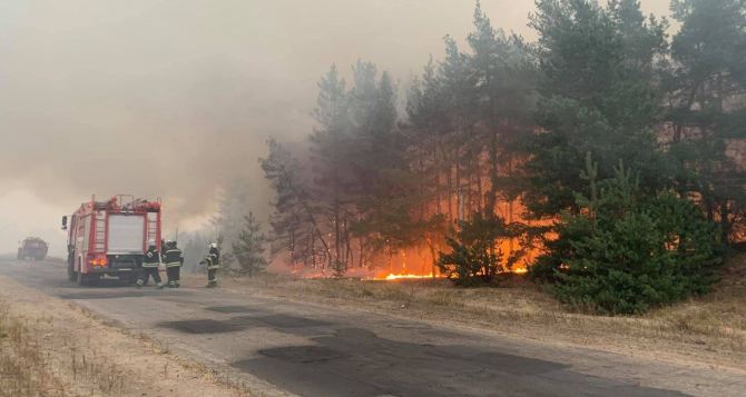 О восьми погибших в пожарах сообщают ГСЧС в Луганской области. ФОТО