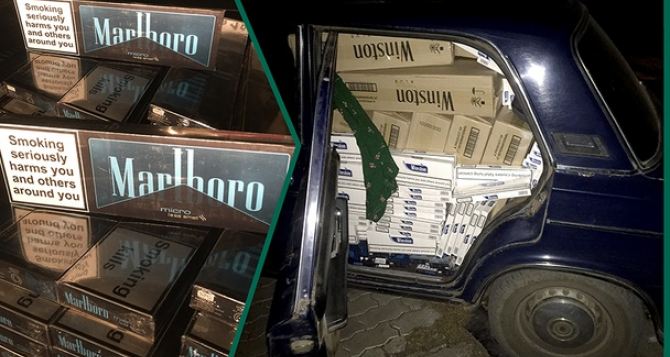 Таможенники забрали сигареты на сумму 800 тыс. рублей и автомобиль в Красном Луче