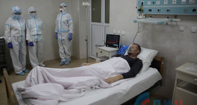 Из-за проблем с подачей кислорода в Луганской горбольнице №4, всех больных на ИВЛ перевели на Острую Могилу в ЛРКБ. ФОТО