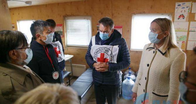 Вопрос выдачи украинских пенсий через Международный комитет Красного Креста на территории Луганска не рассматривался