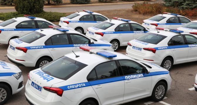ГАИшники Луганска получили 14 новых «быстрых» патрульных автомобилей. ФОТО