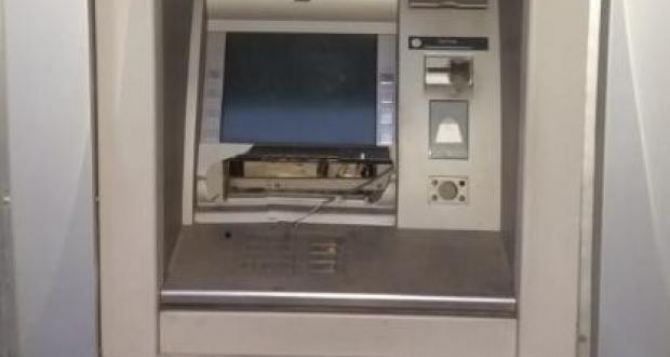 Житель Северодонецка пытался взорвать банкомат в центре города