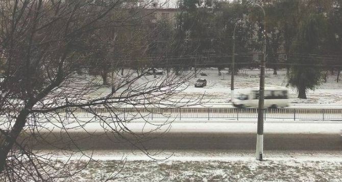 Снег и гололедицу прогнозируют синоптики на 17 ноября в Луганске