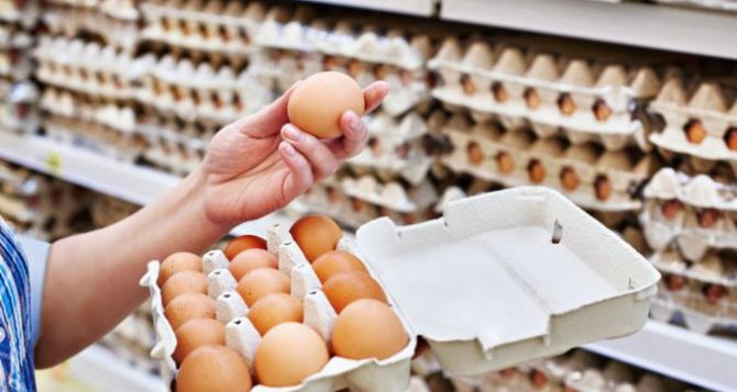 В Луганске ввели запрет на повышение цен на яйца куриные