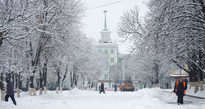 Прогноз погоды в Луганске на 15 января
