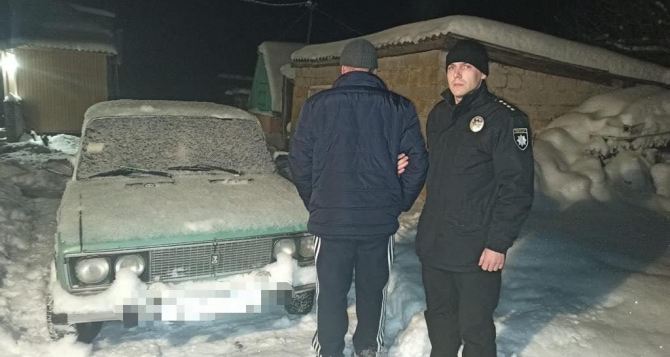 На Луганщине водитель насмерть сбил пешехода и скрылся с места ДТП. ФОТО
