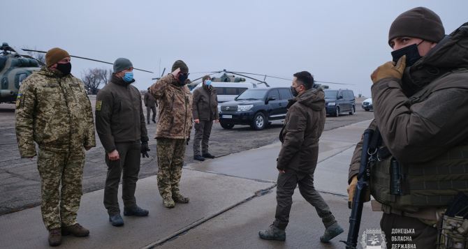 Как Зеленский сегодня приземлился на Донбассе. ФОТО