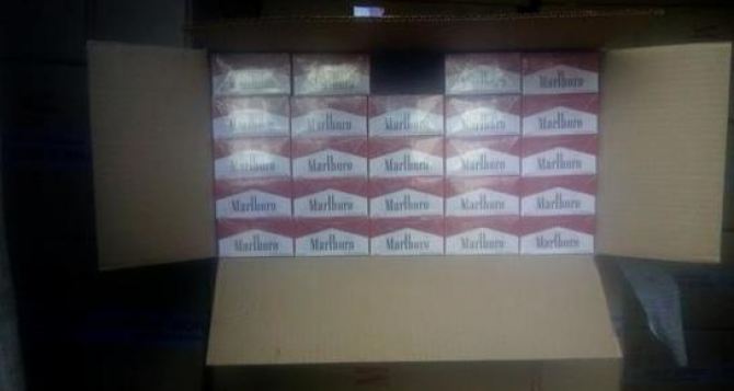 50 тысяч пачек сигарет «Мальборо» случайно нашли налоговики