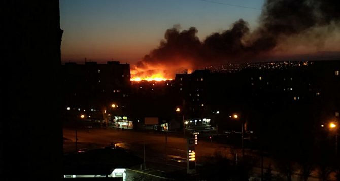 В Луганске объявили самый высокий уровень пожарной опасности