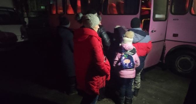 Места сбора на Луганщине для эвакуации в РФ. Полный список