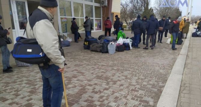 Поезд для эвакуации прибудет в Лисичанск позже чем ожидалось.