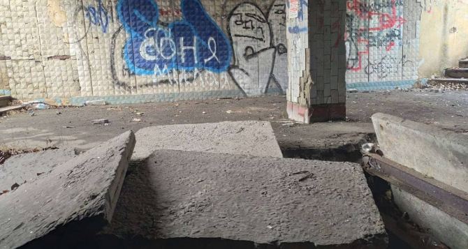 Отремонтировать луганский подземный переход на «Буревестнике» под силу только мэрии Москвы. ФОТО