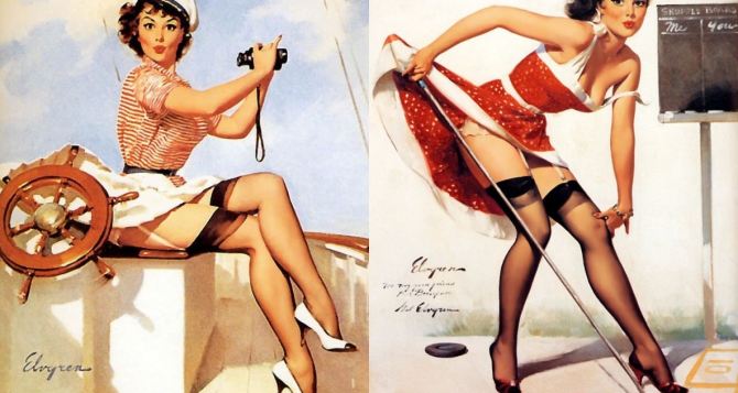 История и характерные черты стиля pin-up