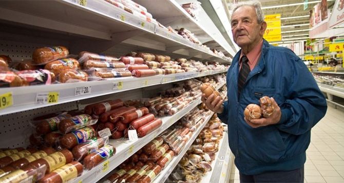 В Украине стоимость продуктов питания растет быстрее, чем инфляция