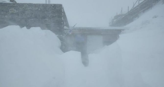 В Украине сегодня выпал снег