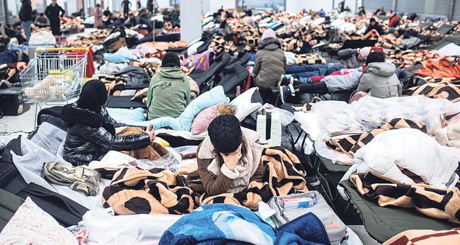 Условия приема беженцев в лагере в Лейпциге — очень тяжелые