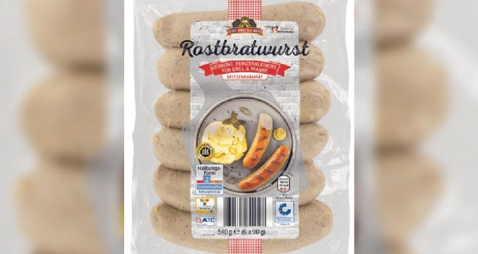 В  немецких магазинах  Aldi найдены сосиски с пластиком!