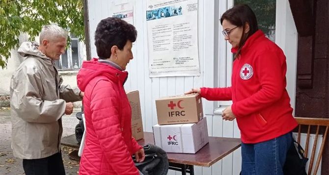 Красный Крест выдает бесплатные наборы продуктов для ВПЛ: как и где можно получить такую помощь