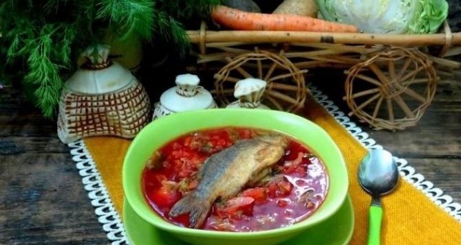 Борщ с карасями, пошаговый рецепт с фотографиями – Русская кухня: Супы. «Еда»