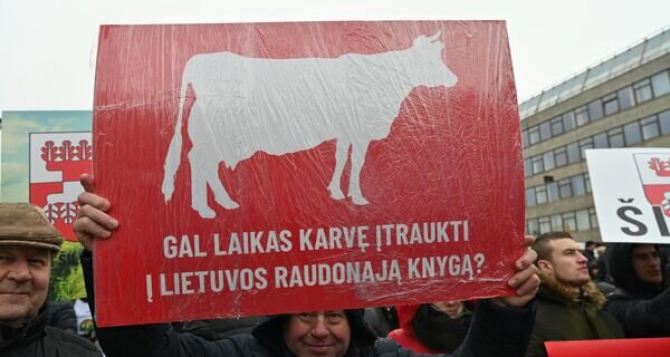 В январе по всей Литве запылают костры. Фермеры начнут свой протест