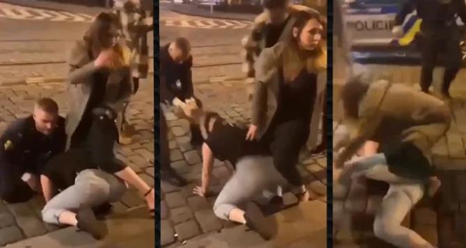 В Праге пьяный чешский полицейский избил 19-летнию украинку. Против агрессора уже открыто уголовное производство