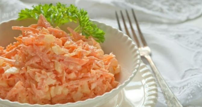 Для приготовления легкого морковного салата вам нужно всего одно добавление: Восхитительный вкус впечатлит вас!
