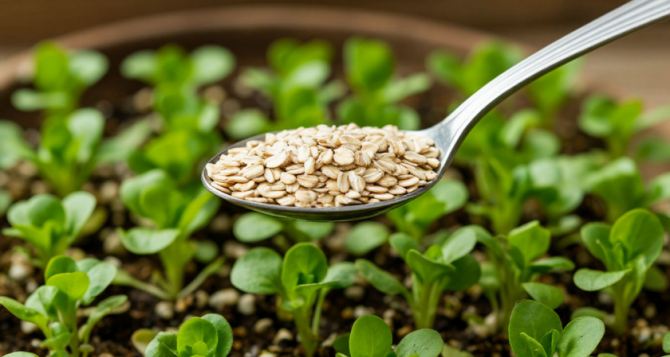 Осенью землю засеваю этой крупой лучше навоза