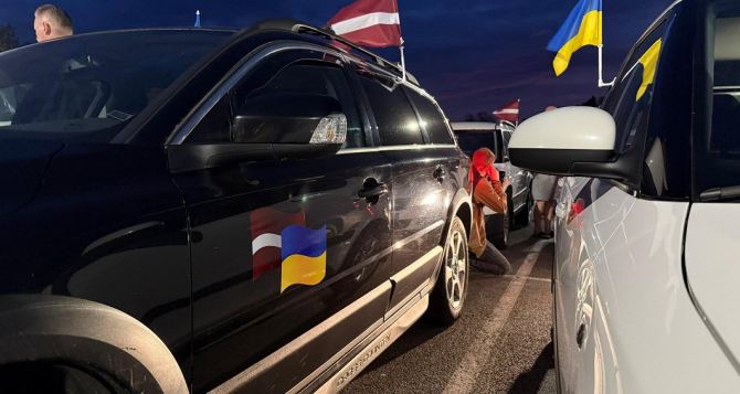 Очередная гуманитарная помощь Украине от латвийской полиции