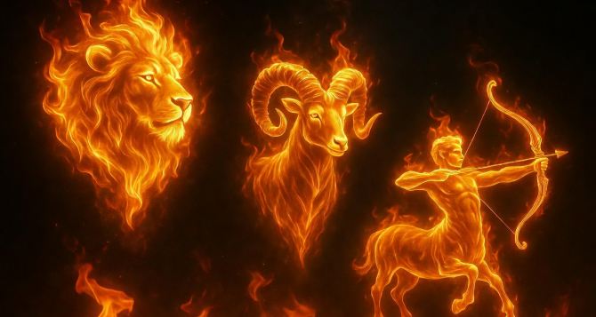 Финансовый гороскоп на  год для Огненных знаков Овна Льва и Стрельца