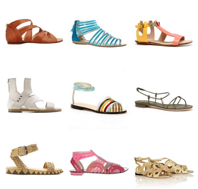 Разновидности летней женской обуви