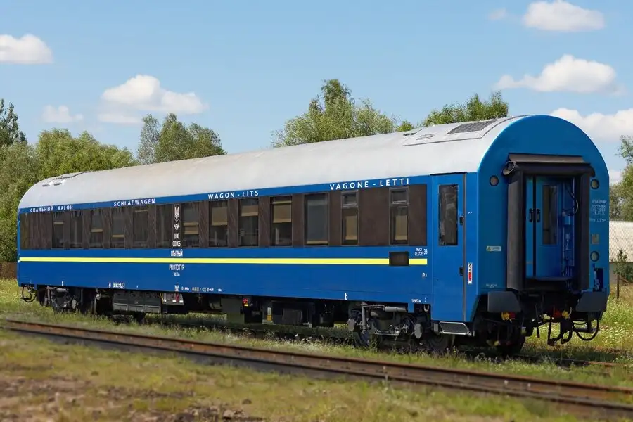 Поезд Киев – Варшава использует вагоны RIC, количество мест в которых ограничено