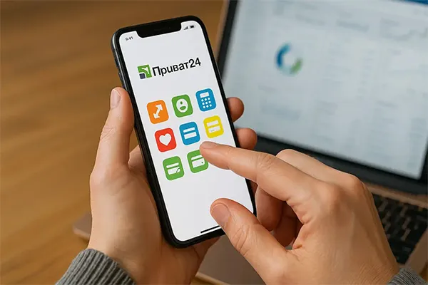 Приложение Приват24 - ПриватБанк
