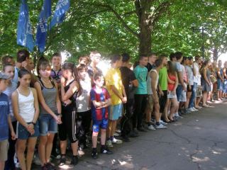 В Лисичанске состоялся спортивный праздник