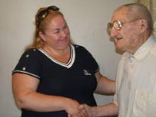 Ровеньчанин Илья Леверок отметил сегодня столетний юбилей 