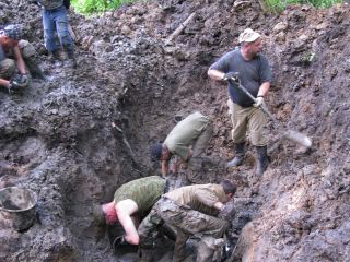 Поисковики «Каскада» приняли участие в Вахте Памяти в Латвии