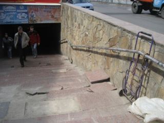 В Луганске на ремонт подземного перехода в районе рынка нужно 150 тыс. долларов