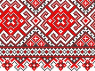 Центр Луганска «оденут» в вышиванку