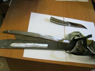 Житель Луганской области незаконно изготавливал сабли