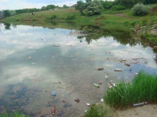 В Луганской области мужчина на спор попытался переплыть отстойник и утонул
