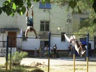 В Северодонецке прошел фестиваль Street Workout Fest