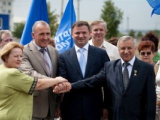 В Краснодонском районе состоялась встреча активов ПР с Владимиром Медяником